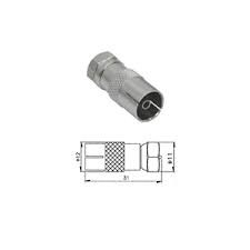 Adattatore spina presa tv - adattatore,