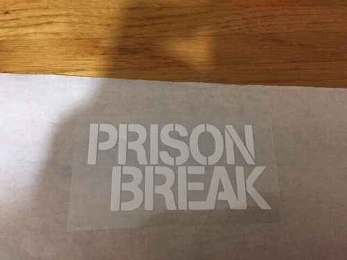 Prison break patch flocage - prison,