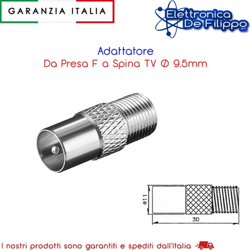 Adattatore presa a - da, f